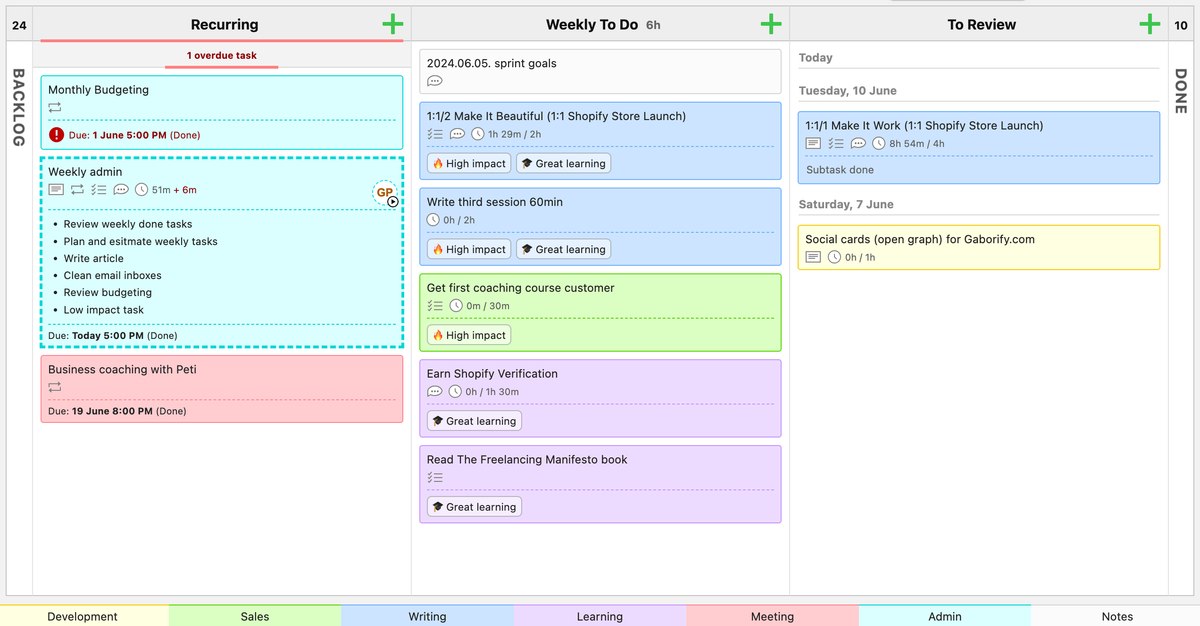 Week #9: Work-Life Balance